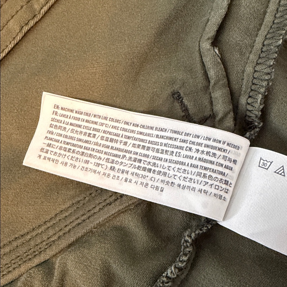 Hollister Olive Utility Jacket - Picture 7 of 7